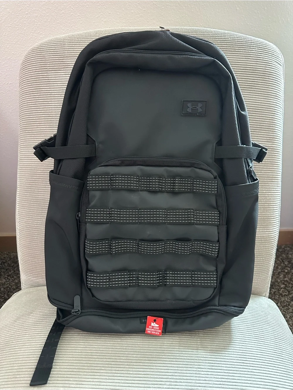 NEW Under Armour Triumph Sport Backpack, 21L black training bag retails for $80